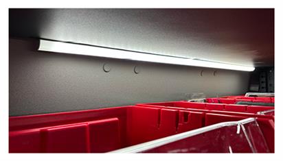 45° Interior Light In Van