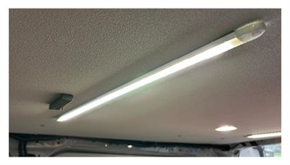 Interior Light in Van